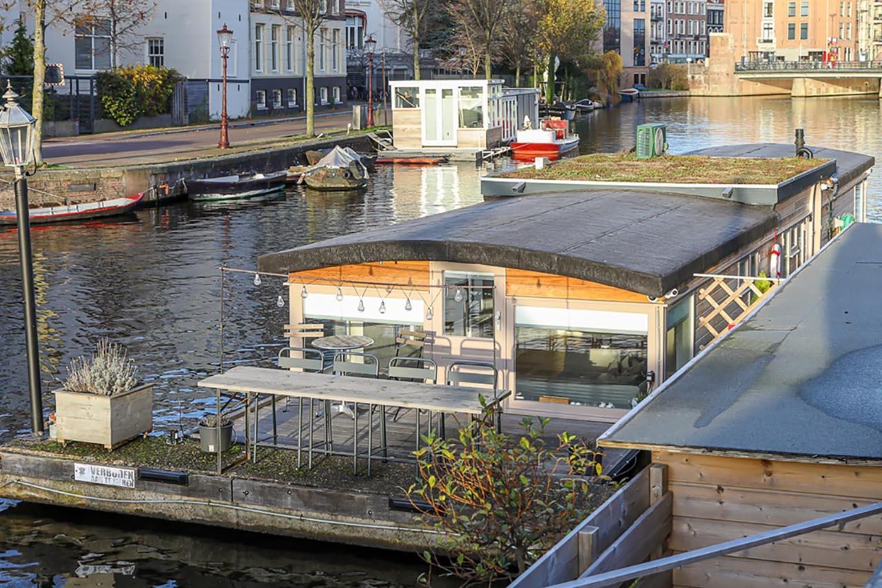 Houseboat Next To Amstel Bed & Breakfast Амстердам Екстериор снимка
